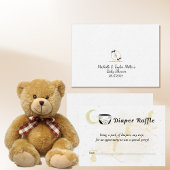 おむつラッフルニュートラルOHベビーツイン エンクロージャーカード