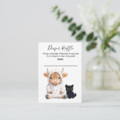 おむつラッフルハイランドカウハロウィーン幽霊ブー エンクロージャーカード (スタンド正面)