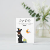 おむつラッフルハロウィンウィッチウォータカラー エンクロージャーカード (スタンド正面)