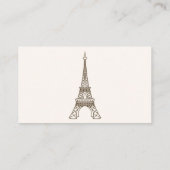 おむつラッフルパリパティスレフランスのーベビーシャワー エンクロージャーカード (裏面)