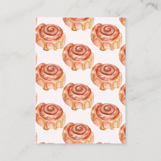 おむつラッフルブランチとベビーシャワーガール エンクロージャーカード (裏面)