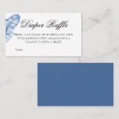 おむつラッフルベビシャワーゲーム座席表 プレイスカード (正面/裏面)