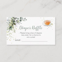 おむつラッフルベビーは醸造カード