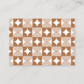 おむつラッフルベビーシャワーの招待状 名刺 (裏面)