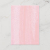 おむつラッフルベビーシャワーチケット エンクロージャーカード (裏面)