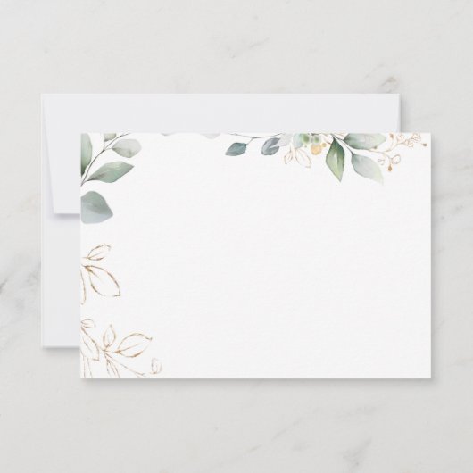 おむつラッフルベビーシャワーテディベア招待状 招待状 (裏面)