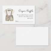 おむつラッフルベビー外装カード エンクロージャーカード (正面/裏面)