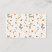 おむつラッフルボホ赤ちゃん服の水色 エンクロージャーカード (裏面)