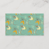 おむつラッフルミッドセンチュリーモダン赤ちゃんシャワーカード エンクロージャーカード (裏面)