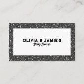 おむつラッフルロックスターベビーシャワー エンクロージャーカード (裏面)