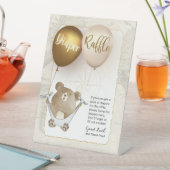 おむつラッフル卓上看板 台座サイン (インサイチュ)