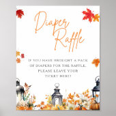 おむつラッフル小さなカボチャのゲーム ポスター (正面)