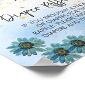 おむつラッフル我々bearly待ちボホレインボー ポスター (角)