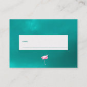 おむつラッフル熱帯ベビーシャワーインサートカード エンクロージャーカード (裏面)