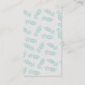 おむつラッフル男女兼用お洒落赤ちゃんシャワー エンクロージャーカード (裏面)