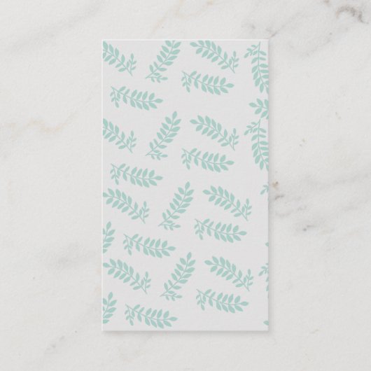 おむつラッフル男女兼用お洒落赤ちゃんシャワー エンクロージャーカード (裏面)