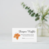 おむつラッフル秋オレン素朴ジブラウン離れズ エンクロージャーカード (スタンド正面)