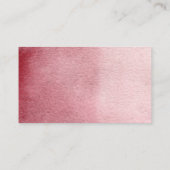 おむつラッフル秋パンプキンブルガンディーピンクフローラ エンクロージャーカード (裏面)