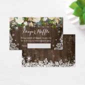 おむつラッフル素朴ウッドフローラストリングライト (デスク)