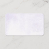 おむつラッフル詩エレファントママとベビーシャワー エンクロージャーカード (裏面)