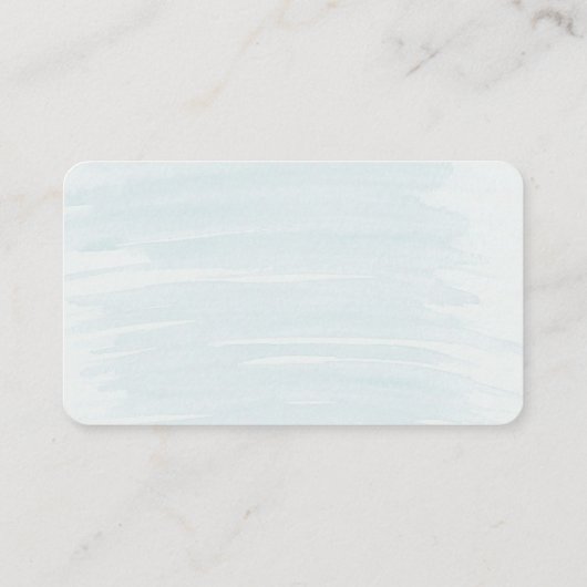 おむつラッフル詩ターコイズレインボーベビーシャワー エンクロージャーカード (裏面)