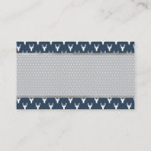 おむつラッフル、ウッドランドディアー、ネイビー、グレー エンクロージャーカード (裏面)