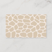 おむつラッフル | キリン赤ちゃんシャワー エンクロージャーカード (裏面)