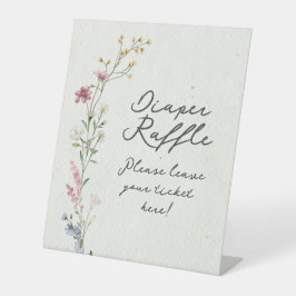 おむつラッフル 台座サイン