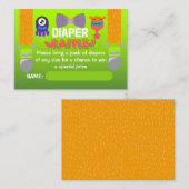 おむつラッフル – 怪物を作り上げた ノートカード (正面/裏面)