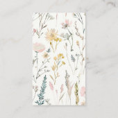 おむつラッフル |本をテーマにした赤ちゃんシャワー エンクロージャーカード (裏面)