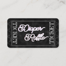 おむつ不気味ラッフルチケット ノートカード