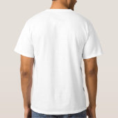 おむつ係の新しい父おもしろいさん Tシャツ (裏面)