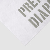 おむつ係の新しい父親おもしろい 薄葉紙 (詳細)