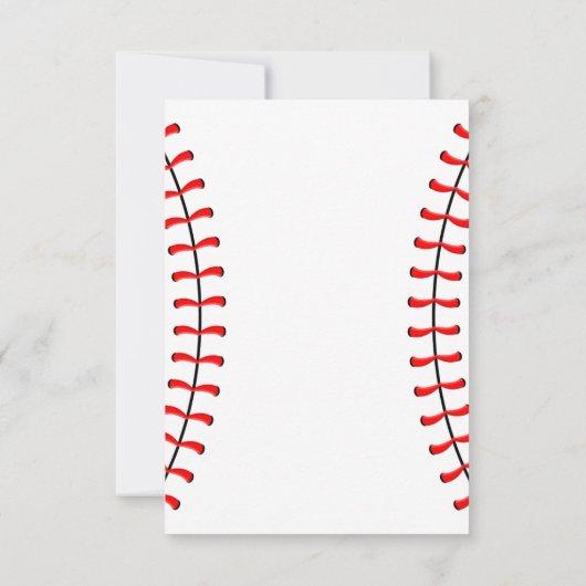 おむつ及びダグアウト野球赤ちゃんシャワー招待状 招待状 (裏面)