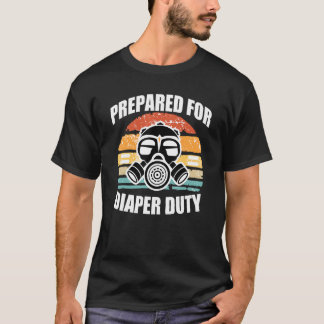 おむつ当番用ガスマスク Tシャツ