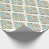 おむつ新生児 ラッピングペーパー (角)