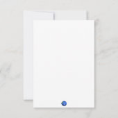 おむつ時間 サンキューカード (裏面)