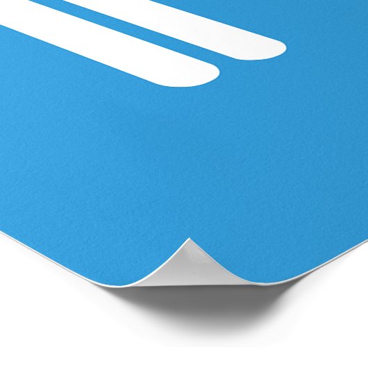 おむつ替え室の案内表示：親と赤ちゃん ポスター (角)