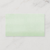 おむつ男女兼用ラッフル象の赤ちゃんシャワー エンクロージャーカード (裏面)