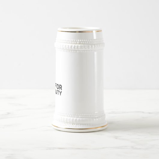 おむつ義務のガスマスクの準備ができおもしろいた ビールジョッキ (中央)