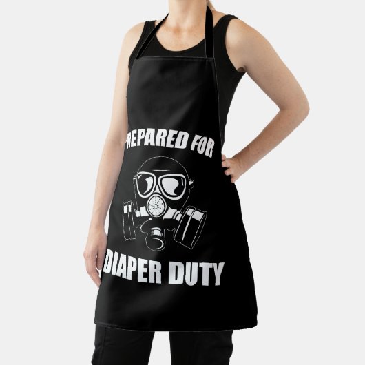 おむつ義務子育てTシャツ用の準備 エプロン (インサイチュ)