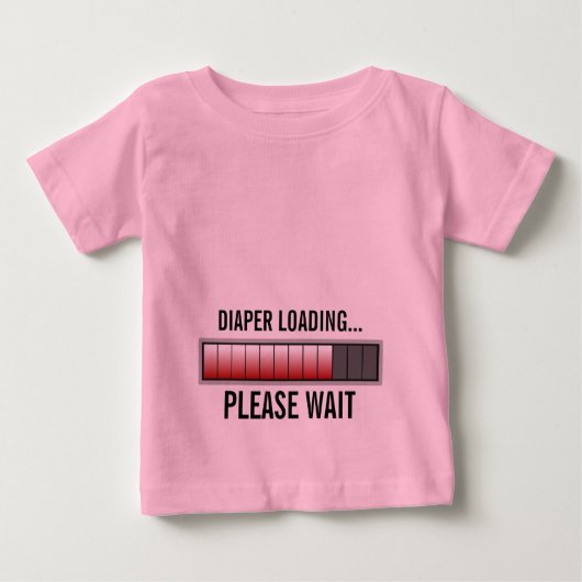 おむつ装荷 ベビーTシャツ (正面)