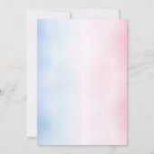 おむつ隠しジェンダーリビールおむつパーティー 招待状 (裏面)