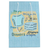 おむつ ミディアムペーパーバッグ (正面)