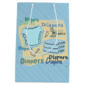 おむつ ミディアムペーパーバッグ (裏面)