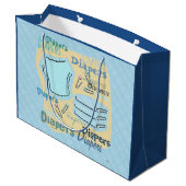 おむつ ラージペーパーバッグ (裏面アングル)