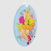 おめかし✿ウサギ オーナメント (正面)