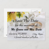 おめでたい日のポストカードを救う 案内ポストカード (正面/裏面)