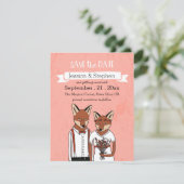 おめでたい日をどうぞ - 愛に満ちたキツネのカード セーブザデート (スタンド正面)