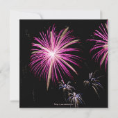 おめでたい日 花火のお知らせ セーブザデート (裏面)